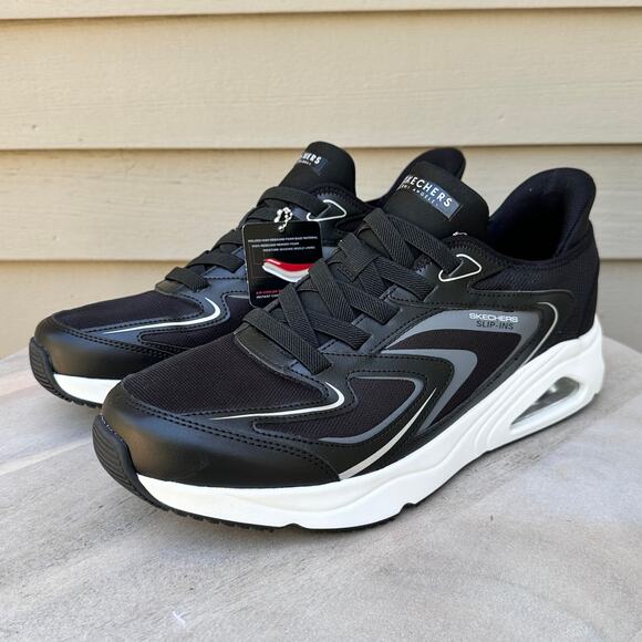 Slip-ins: SKECHERS Mens Street Tres Air Uno Vision Airy Size 13 Sneakers New - Picture 12 of 13